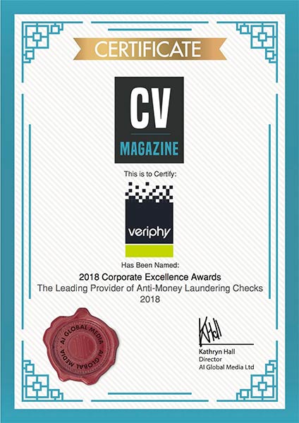 CV Awards Certificate